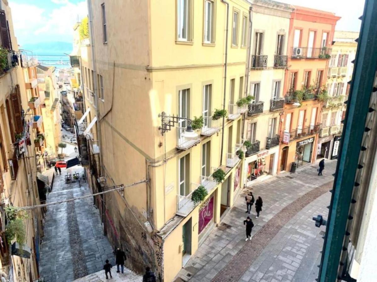 Panorama Di Mare Suite Via Cima Cagliari Centro Eksteriør bilde